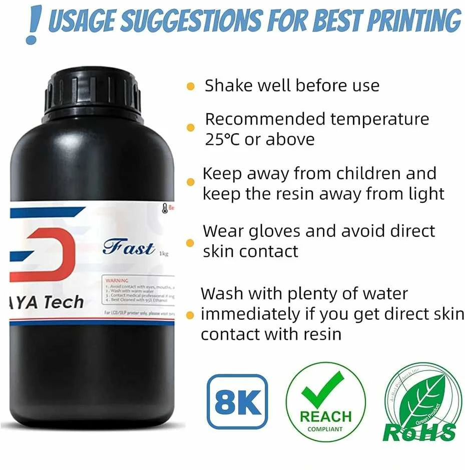 Siraya Tech Fast ABS-Like - 1kg - Metalo pilka