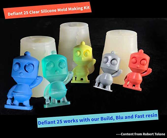 Siraya Tech silikonas – Defiant 25