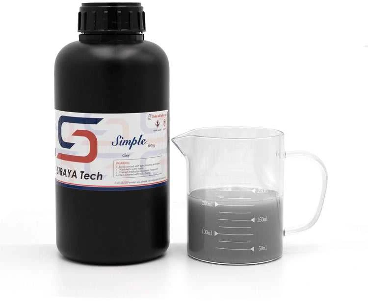 Siraya Tech Simple derva butelyje su matavimo indeliu