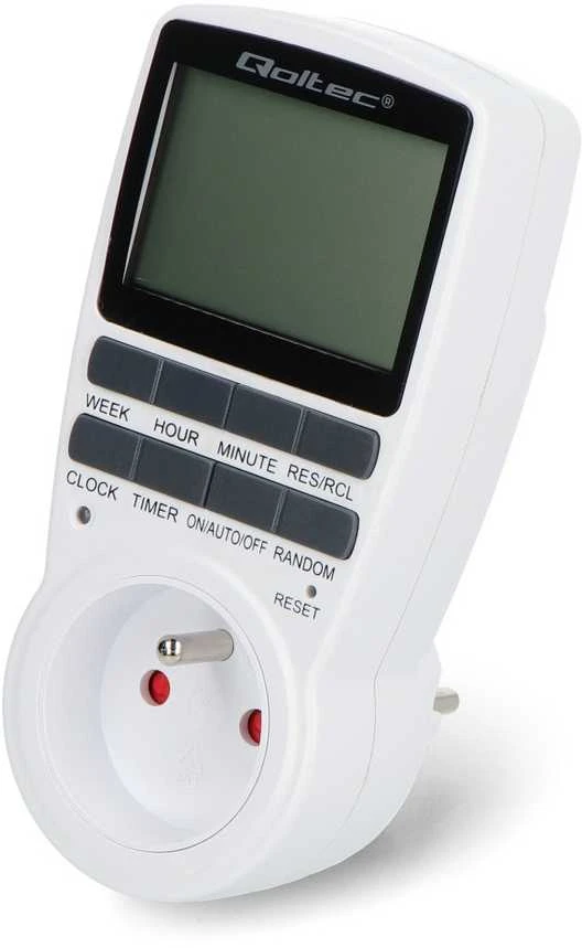QOLTEC 50628 elektroninis laikmatis PC0628 su LCD