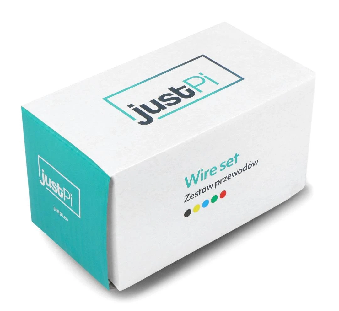 justPi 30AWG laidų rinkinio pakuotė