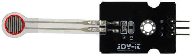 Slėgio jutiklis - 10 kg apvalus 7.5 mm - Joy-IT SEN-Pressure10