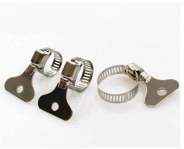 Oem Sliekinis spaustukas su drugeliu 13x19mm - metalinis vamzdžių ir žarnų spaustukas
