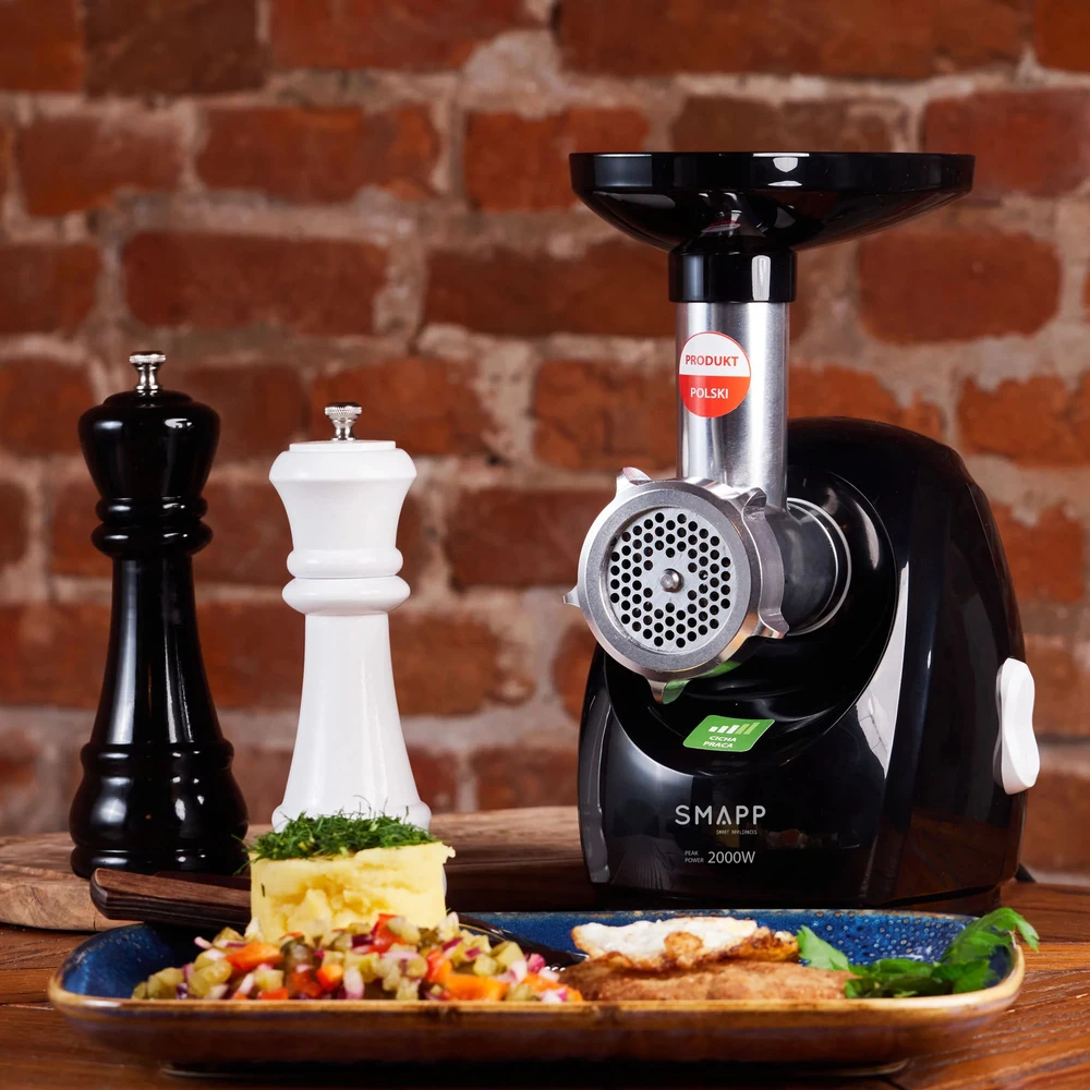 Smapp 489.8 mėsmalė, juoda