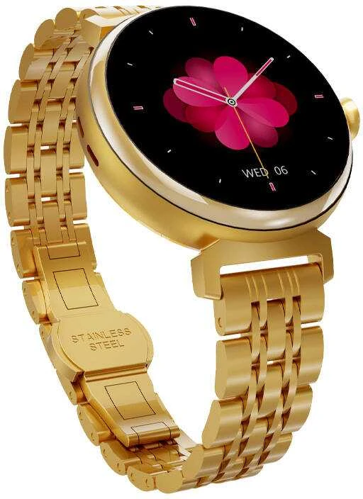 Išmanusis laikrodis SmartWatch HiFuture Future Aura, Auksinės spalvos