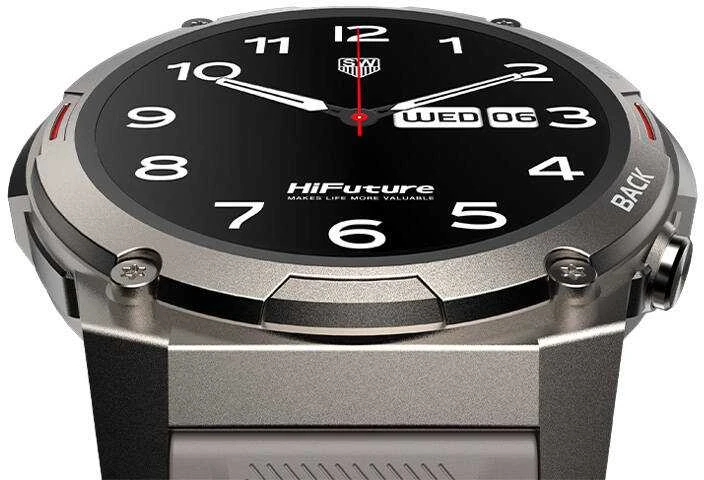Išmanusis laikrodis SmartWatch HiFuture FutureGo Mix2, Pilkos spalvos