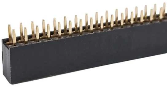 Oem Smeigtuko lizdas 2.54 mm - 1x40 auksinis kaištis - moteriškas