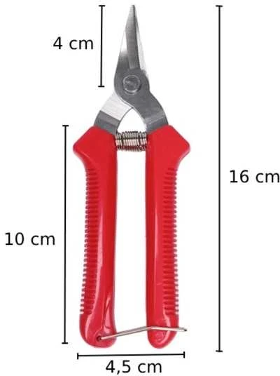 Oem Sodo žirklės - 16 cm - augalų žirklės