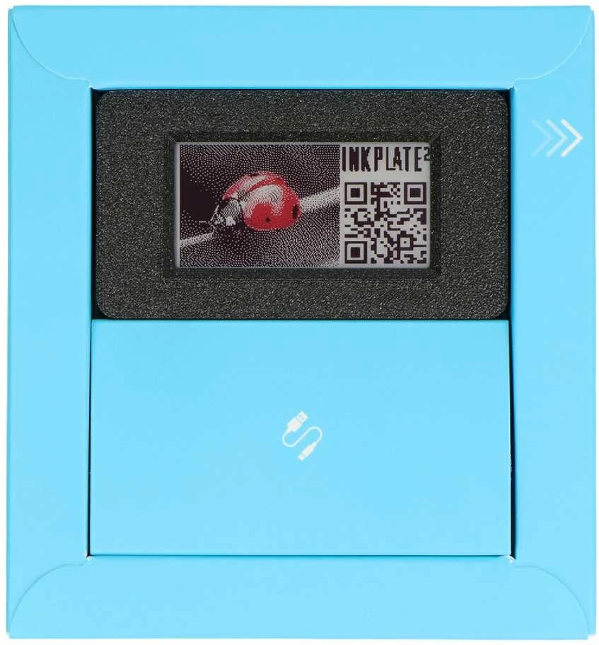 Soldered 2 rašalo plokštelė – 2.13 colio 212x104 pikselių elektroninio popieriaus ekranas – ESP32 – skirtas Arduino – lituojamas 333167