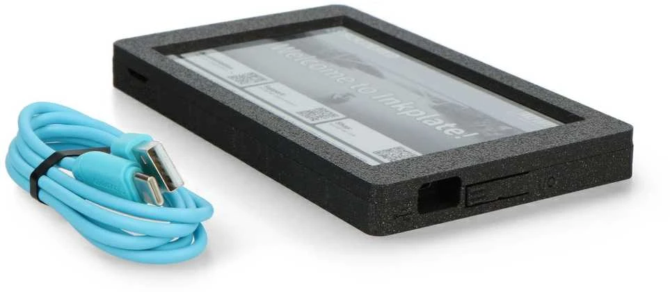 Soldered 5 rašalo plokštelė su korpusu ir baterija – 5.2 colio 960x540 pikselių elektroninio popieriaus ekranas – ESP32 – Suderinamas su Arduino – Lituotas 333258