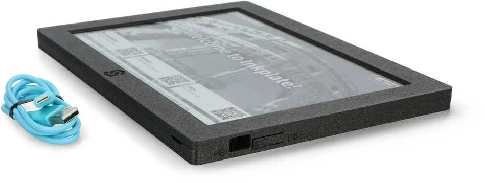 Soldered Rašalo plokštelė 10 su korpusu ir baterija – 9.7 colio 1200x820 pikselių elektroninio popieriaus ekranas – ESP32 – skirtas Arduino – lituojamas 333247
