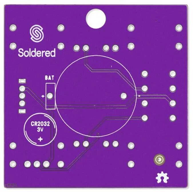 Soldered Simon sako žaidimą - edukacinis litavimo rinkinys - Attiny404 - Lituotas 333141