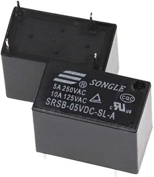 Songle SRSB-05VDC-SL-A maitinimo relės pora