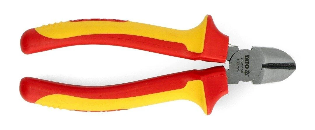 Šoninės replės 160mm VDE Yato YT-21158
