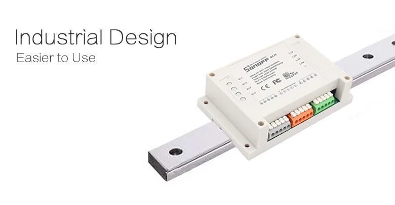 Sonoff 4-kanalų išmani relė valdoma WiFi - 230VAC 2200W