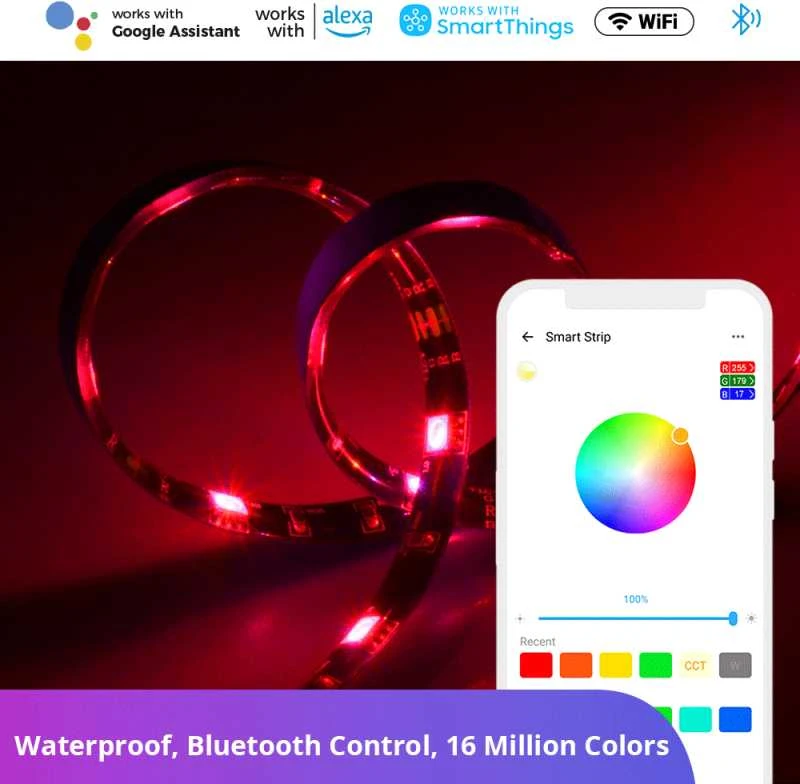 Sonoff L2 5m Išmanioji LED RGB juosta - rinkinys