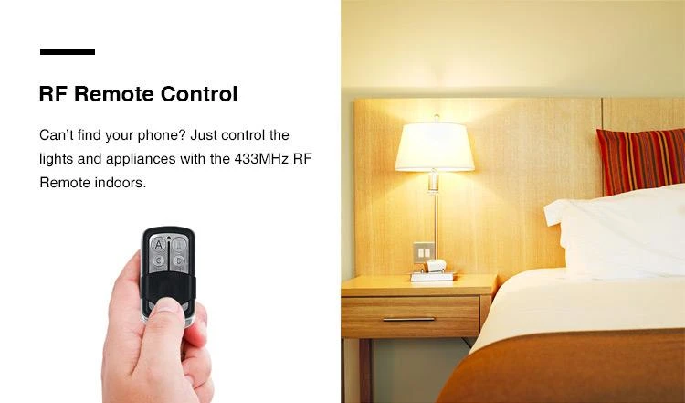 Sonoff RF R2 1 - kanalo išmani relė valdoma WiFi + 433MHz RF - 230VAC 2200W