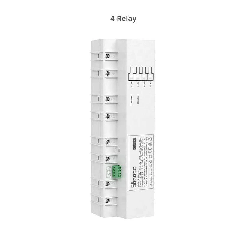 Išmanusis sukraunamas galios matuoklis Sonoff SPM-4Relay