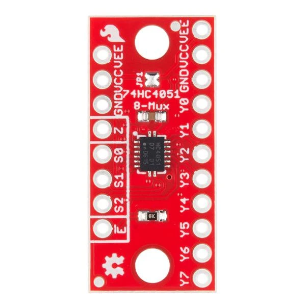 SparkFun 74HC4051 multiplekserio modulis - 8 kanalai 2-10V