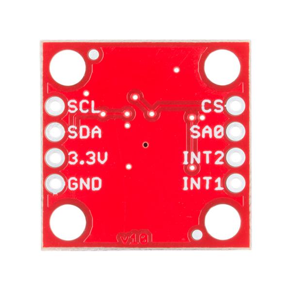 SparkFun H3LIS331DL 3-jų ašių akselerometras 2.16V—3.6V I2C / SPI 100g 200g 400g 10μA