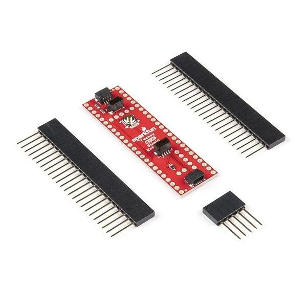 SparkFun Teensy Qwiic plokštė su kontaktų rinkiniu