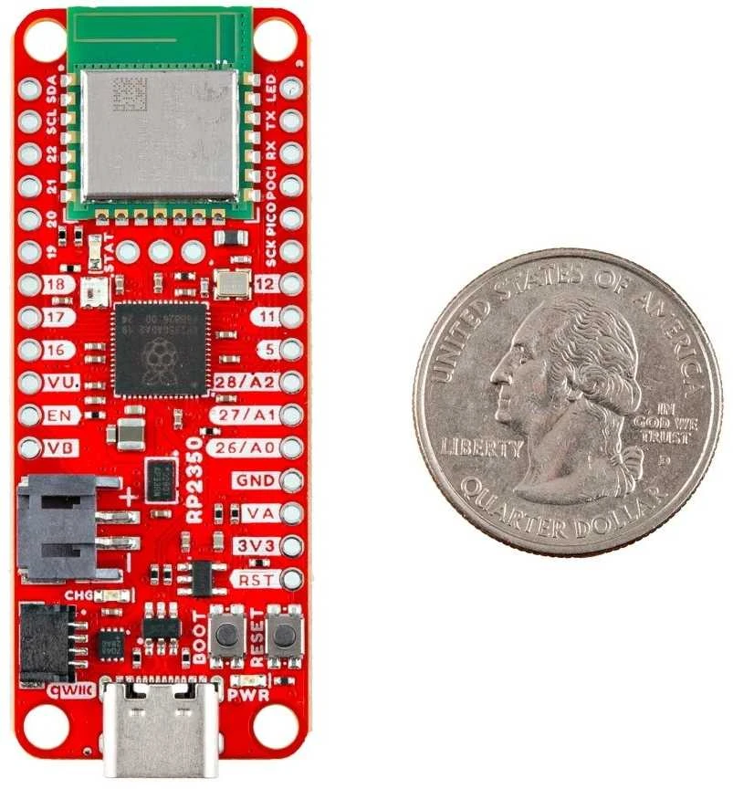 SparkFun Thing Plus – RP2350 – su Wi-Fi ir Bluetooth ryšiu – USB C tipo – SparkFun WRL-25134