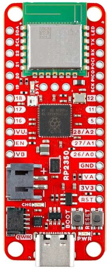 SparkFun Thing Plus RP2350 plokštė su USB-C jungtimi