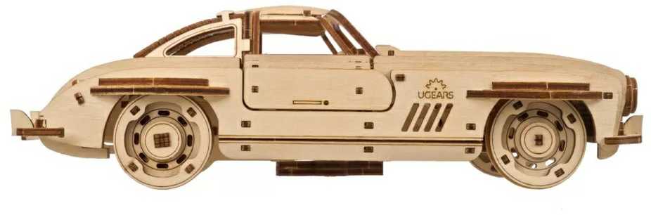 Winged Sports Coupe - mechaninis surinkimo modelis - fanera - 262 elementai - Ugearsmodels
