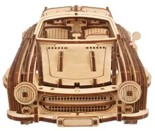 Winged Sports Coupe - mechaninis surinkimo modelis - fanera - 262 elementai - Ugearsmodels