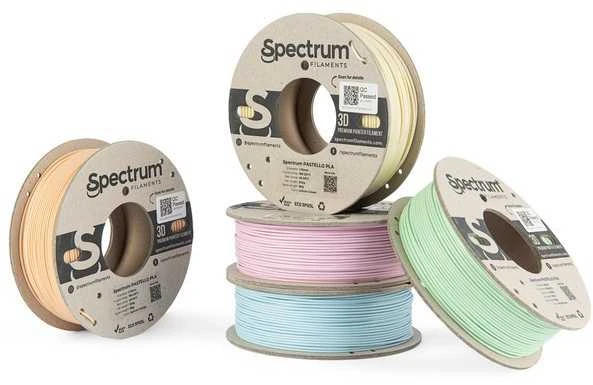 Spectrum Pastello PLA 1.75 mm gijų rinkinys