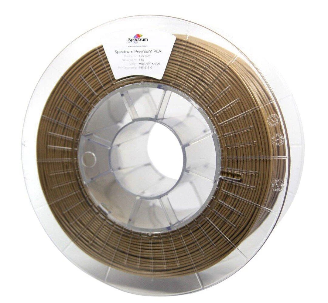 Spectrum PLA 1,75 mm Military Khaki gija ritėje