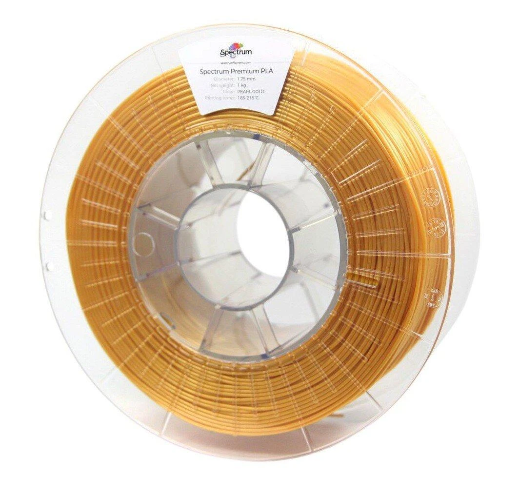 Plastikas Spectrum PLA - 1,75mm - 1kg - Pearl Gold