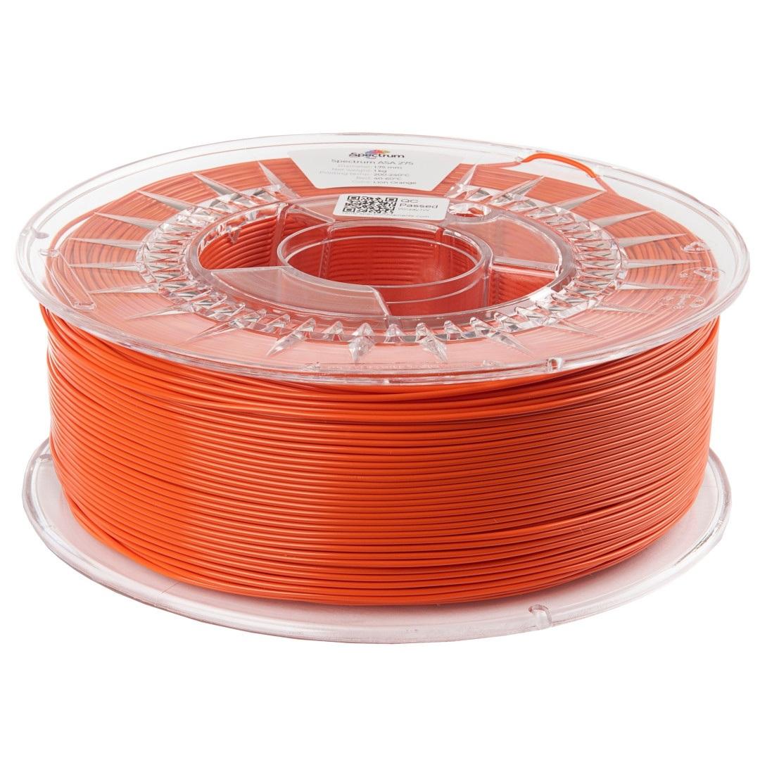 Spectrum Kaitinamasis siūlas ASA 275 1.75 mm 1kg - Lion Oranžinis