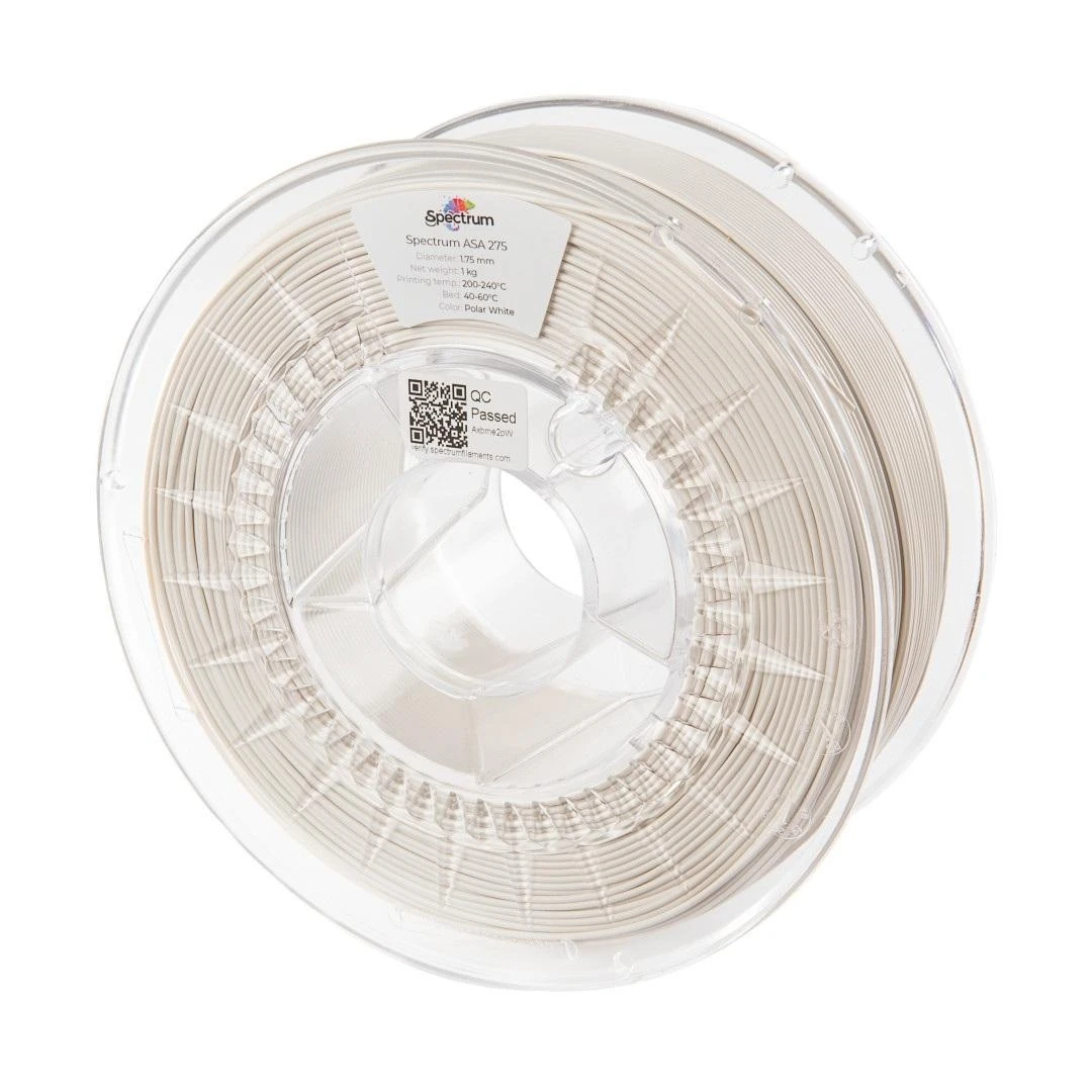 Spectrum ASA 275 1.75 mm baltas siūlas ant ritės