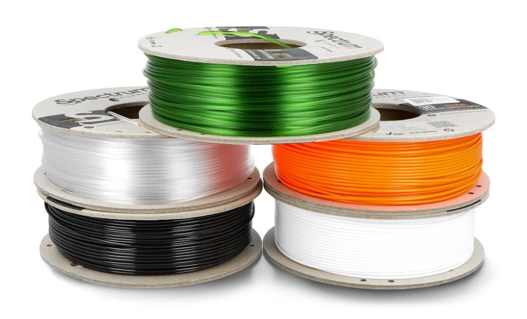 Plastikų rinkinys Spectrum PCTG Premium - 1.75mm - 1.25kg - 5 spalvos