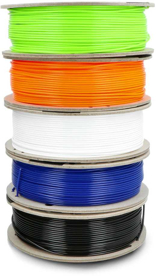 Plastikų rinkinys Spectrum PETG Premium - 1.75mm - 1.25kg - 5 spalvos