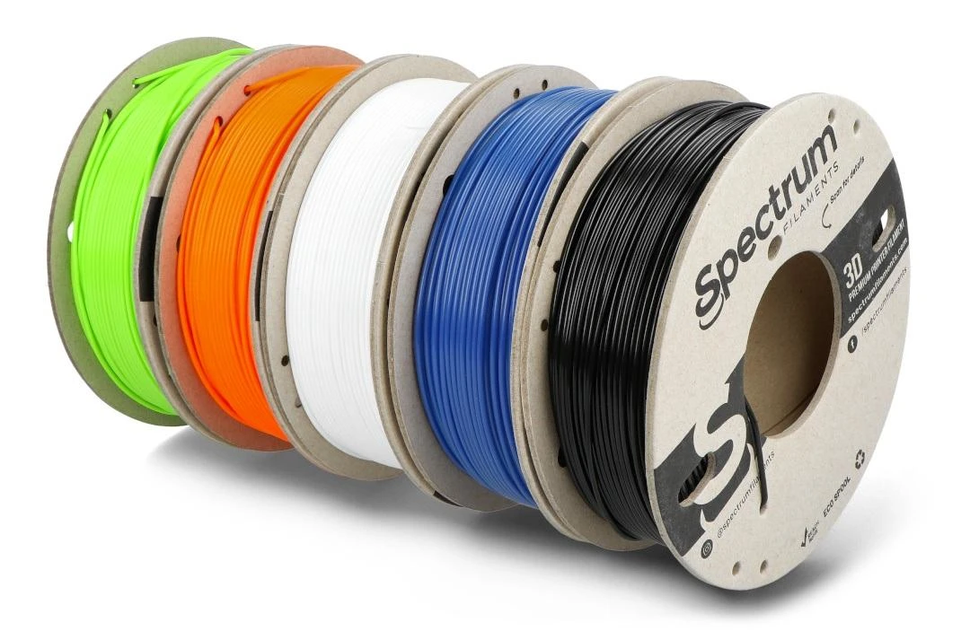Spectrum PLA gijų rinkinys, 5 spalvų ritės