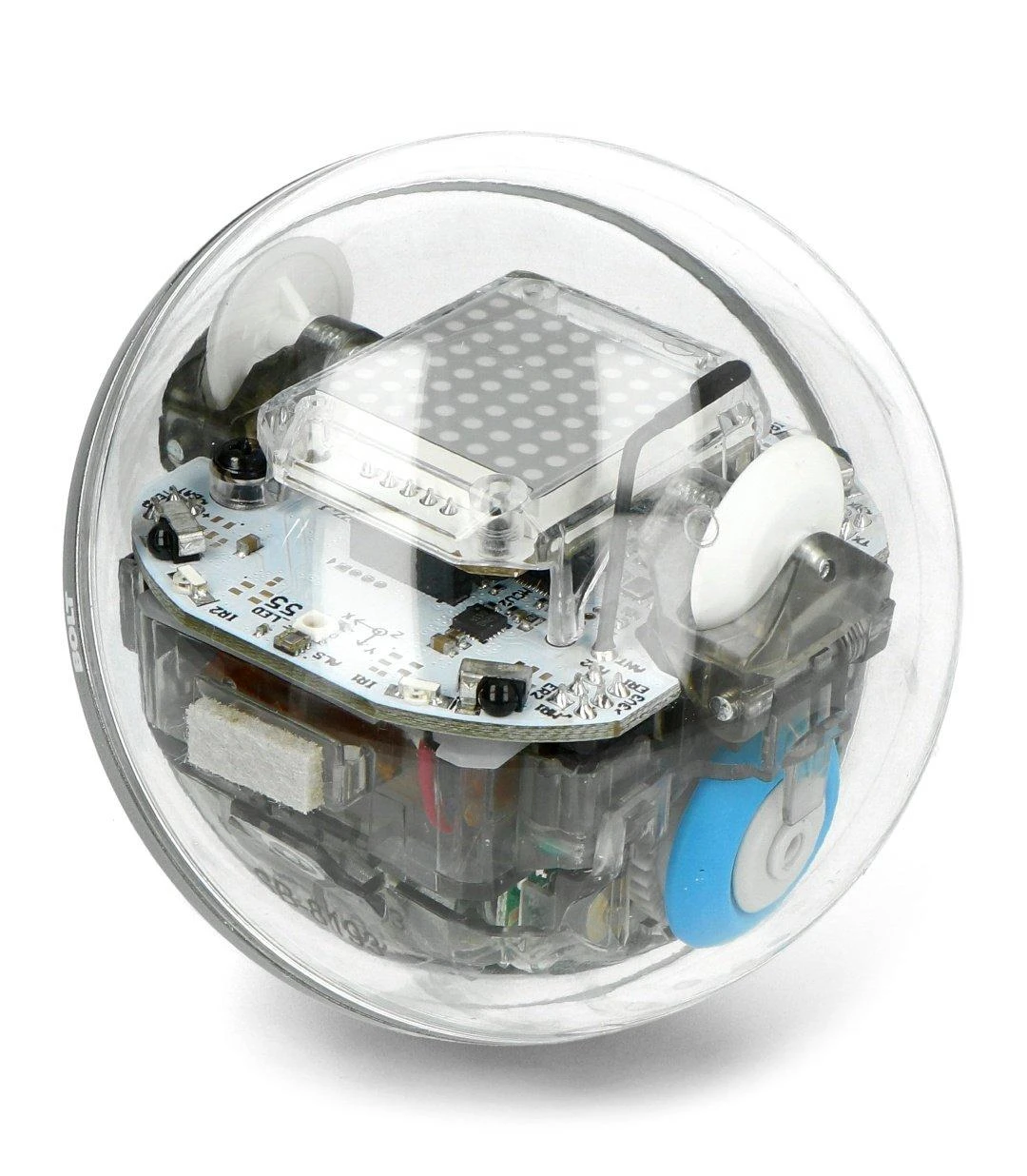 Sphero Smart žaislas Bolt Wi-Fi, Bluetooth, Sphero Bolt - išmanus žaislas išmokti koduoti žaidžiant., iOS ir Android, Baterijos garantija 6 mėn.