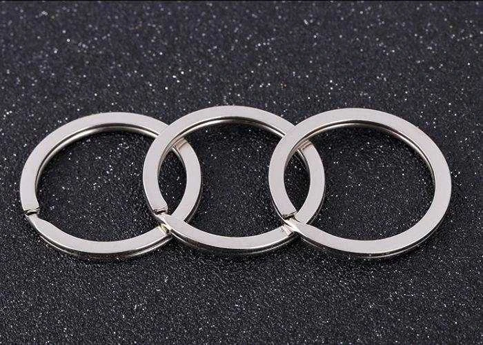 Oem Spyruoklinis žiedas raktų pakabukui - plokščias - 30 mm - Raktų pakabukas