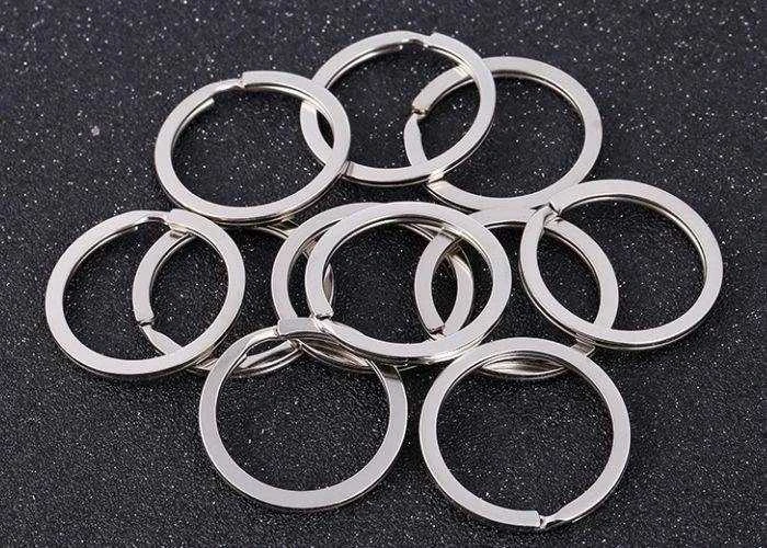 Oem Spyruoklinis žiedas raktų pakabukui - plokščias - 30 mm - Raktų pakabukas