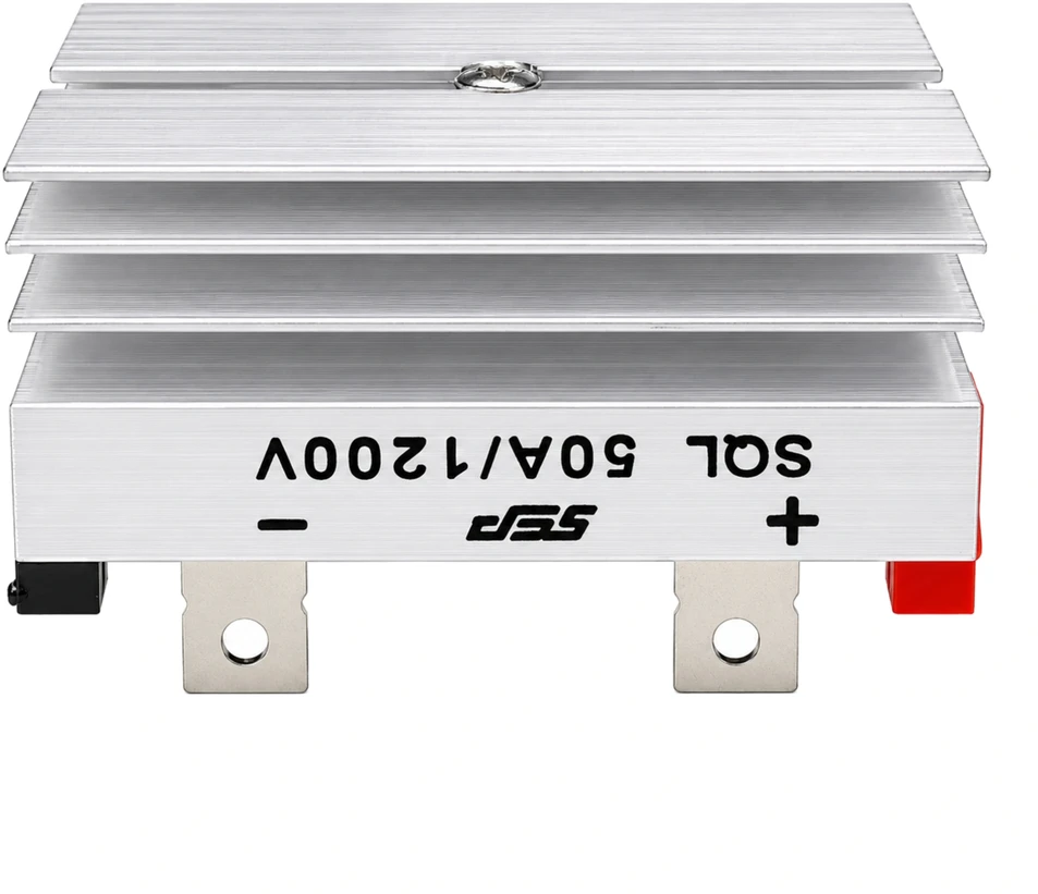 SQL 50A 1200V trifazis tiltinis lygintuvas su radiatoriumi, trifazis