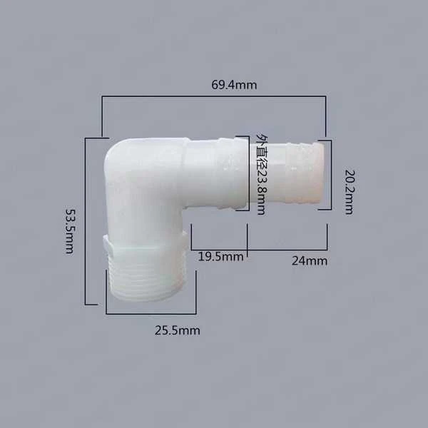 Oem Srieginė jungtis 25.5 mm sriegis ant 20 mm kištuko - Greitoji jungtis - Žarnos adapteris - osmosas