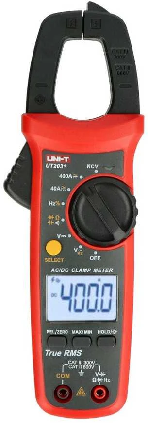Srovės matavimo replės Uni-T UT203+ AC/DC