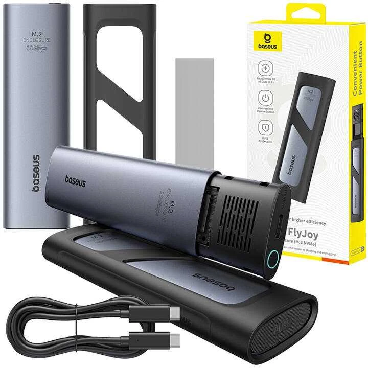 Baseus FlyJoy SSD išorinis dėklas su laidu