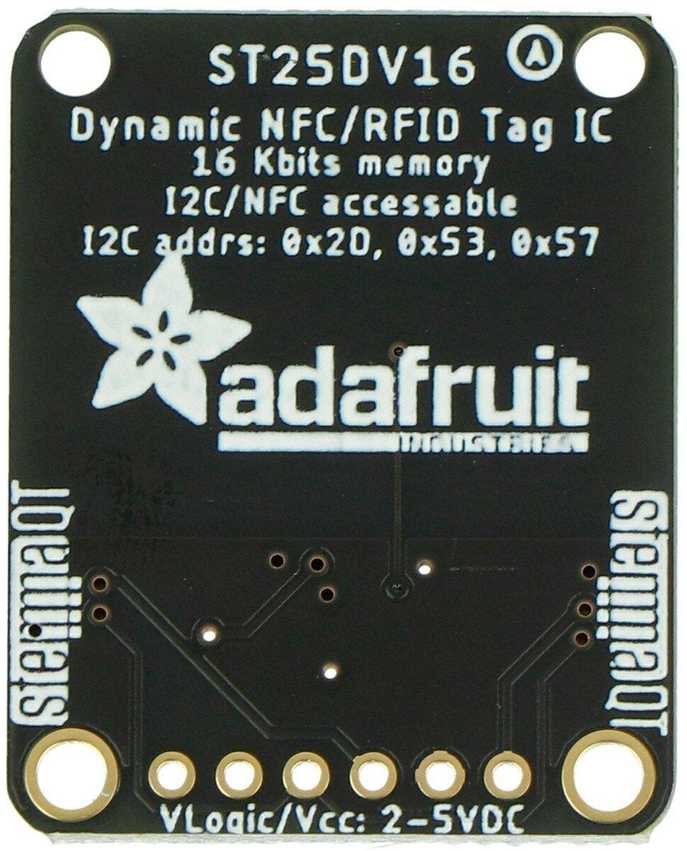 ST25DV16K, RFID žyma su EEPROM 16kb nepastoviąja I2C atmintimi STEMMA QT / Qwiic, Adafruit 4701