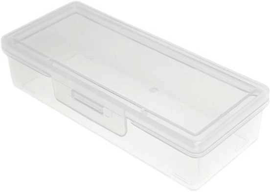 Oem Stačiakampė plastikinė dėžutė 10.5x4.5x2.5 cm Užrakinama dėžutė
