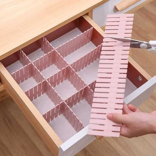 Oem Stalčių pertvaros 47x7cm - Spintos tvarkyklė - 4vnt