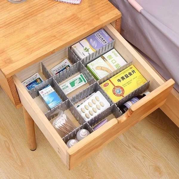Oem Stalčių pertvaros 47x7cm - Spintos tvarkyklė - 4vnt