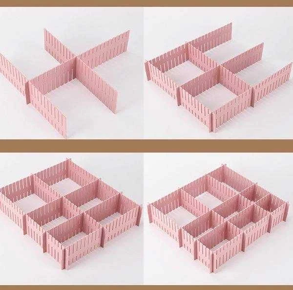 Oem Stalčių pertvaros 47x7cm - Spintos tvarkyklė - 4vnt