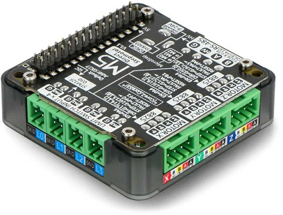 Stepmotor Driver Module 13.2 – HR8825 – žingsninio variklio tvarkyklė – skirta M5Stack Core kūrimo moduliams – M5Stack M039-V11